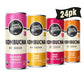 Liquid Remedy Kombucha Sugar Free Organic Drink  Low Calorie  Probiotic Like Tea for Gut Health - Fan Favorites Variety Pack - 8.5 Fl Oz Can  24-Pack