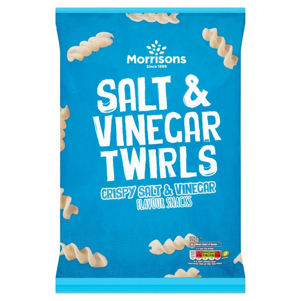 Morrisons Salt & Vinegar Twirls 125g