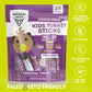 Mission Meats Kids Turkey Sticks - 100% Free Range, Healthy Snacks For Kids And Toddlers, Gluten & Nut Free, 0.5Oz, 24 Count (Pa