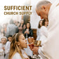 Communion Bread - Gluten-Free Communion Bread - Church Supplies - Package of approx. 200 pieces