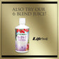Lifetime Acai, Mangosteen, Noni & Goji Superfruit Juice Blend | Dynamic Antioxidant, No Gluten | For Healthy Circulation & Immun