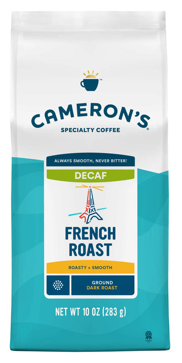 Camerons Coffee Roasted Ground Coffee Bag, French Roast, 10 Ounce Pack Of 6 - New