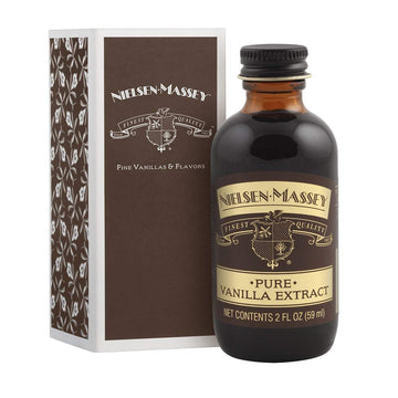 Nielsen-Massey Pure Vanilla Extract For Baking And Cooking, 2 Ounce Bottle With Gift Box
