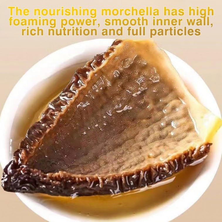 easyum Premium Dried Morel Mushrooms, 16 oz / 1 lb Dehydrated Fungi for Cooking