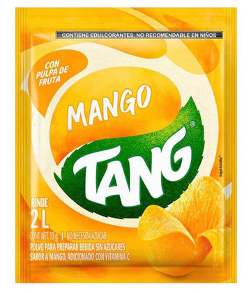 Kraft Tang Mango Flavor Drink Mix, No Sugar Added, 2.64 oz (Makes 2 Liters)