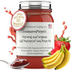 Strawberry Banana Organic Fresh Fruit Infused Certified Wild Harvested Irish Sea Moss Gel | Immune and Digestive Support | Vitam