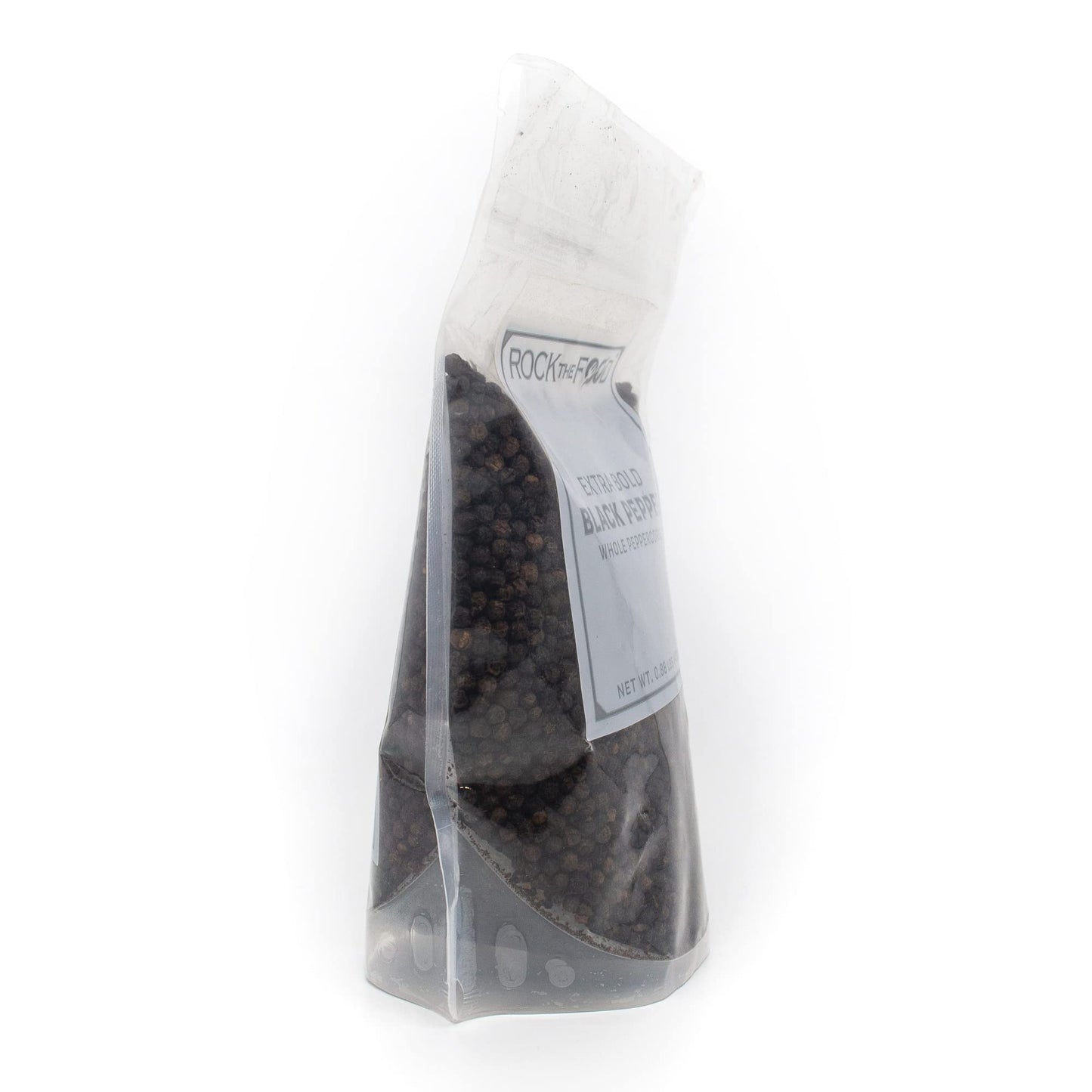 Rock The Food | Whole Black Peppercorns For Grinder 400G | Perfect For Refilling Grinders And Great For Seasoning Jars.