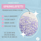Sweets Indeed Edible Sprinkle Sugar Mix, Lavender, 5.11 oz - Perfect for Cake Decorations, Baking, Ice Cream, Cookies, Cupcakes