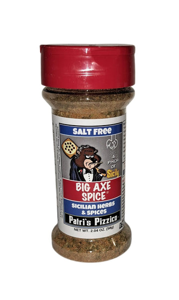Big Axe Spice Patri's Pizzico (''Father's Pinch'') Sicilian - Sodium Free Herb Seasoning - Salt Free, Sugar Free, Preservative F