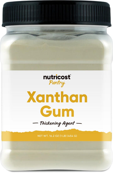 Nutricost Pantry Organic Xanthan Gum (1 LB) - Gluten-Free, GMO-Free