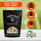 Fruit Cubes/Tutti Frutti Tricolor, Yumminess Candy, Candied Fruit, Delicious Glaze, Snack, Garnishes, Topping, Packed In A Resea