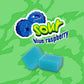 Hubba Bubba Sour Blue Raspberry Chewing Gum - Bulk Pack of 18 (5 Pieces Each)