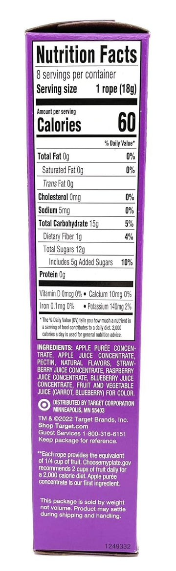 Fruit Twists Gluten Free Ropes Assortment - Wild Berry (5 Oz) & Strawberry Mango (5 Oz) - (Pack Of 2)