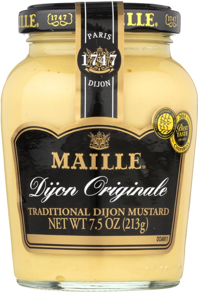 Maille Dijon Originale Traditional Dijon Mustard -- 7.5 Oz (Pack Of 2)