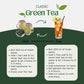 Tea Leaf & Co. Classic Green Tea Loose Leaf - 100% Organic - Low Caffeine - 50 Servings - 3.52oz/100gm