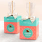 A Gift Inside Milk and Dark Chocolate Covered Caramel Apples Pair
