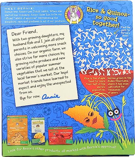 Annie'S Homegrown Organic Original Crispy Bars, Gelatin Free, 3.9 Ounces (Pack Of 8)