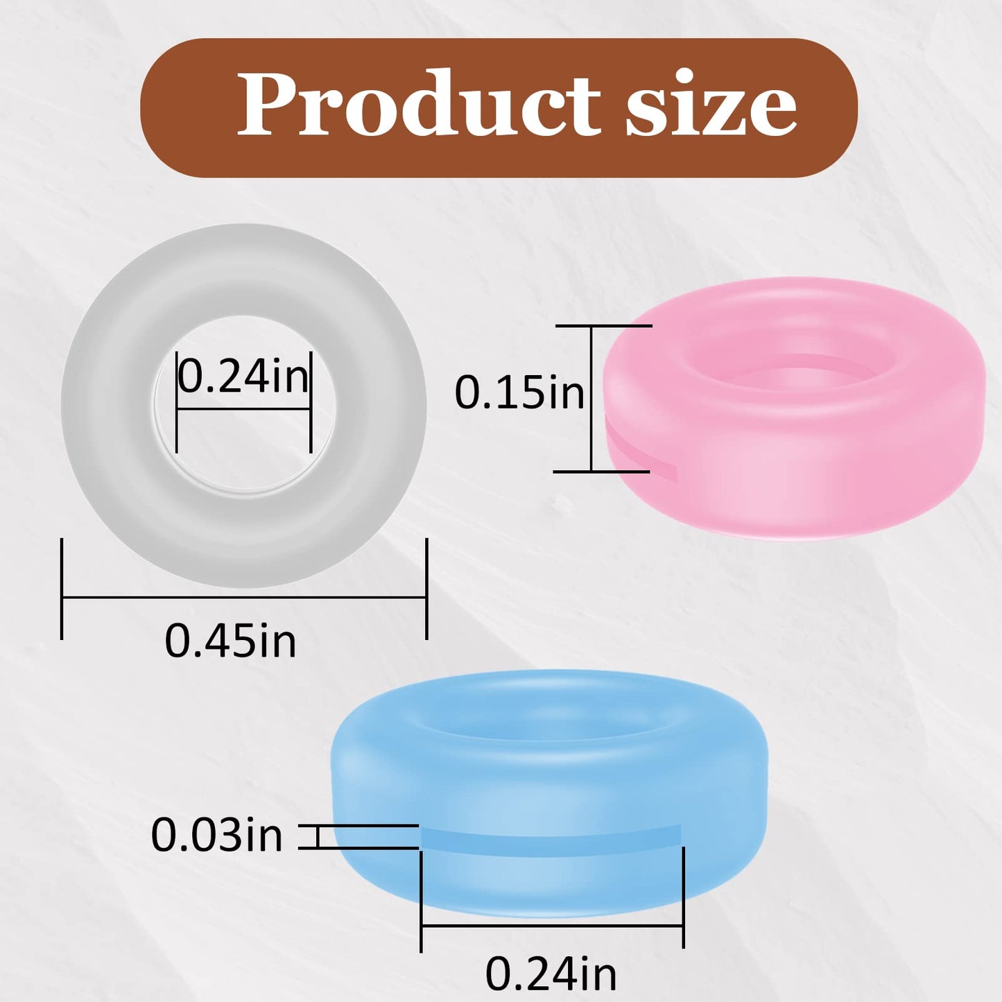 Smarttop 14Pairs Silicone Eyeglass Ear Grips,Comfort Anti-Slip Eyeglasses Ear Hooks For Kids And Adults Sunglasses, Reading Glas