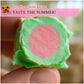 Watermelon Salt Water Taffy By Snack Attack, Individually Wrapped Bulk 1Lb Bag - Chewy Saltwater Taffy Candy, Classic Watermelon