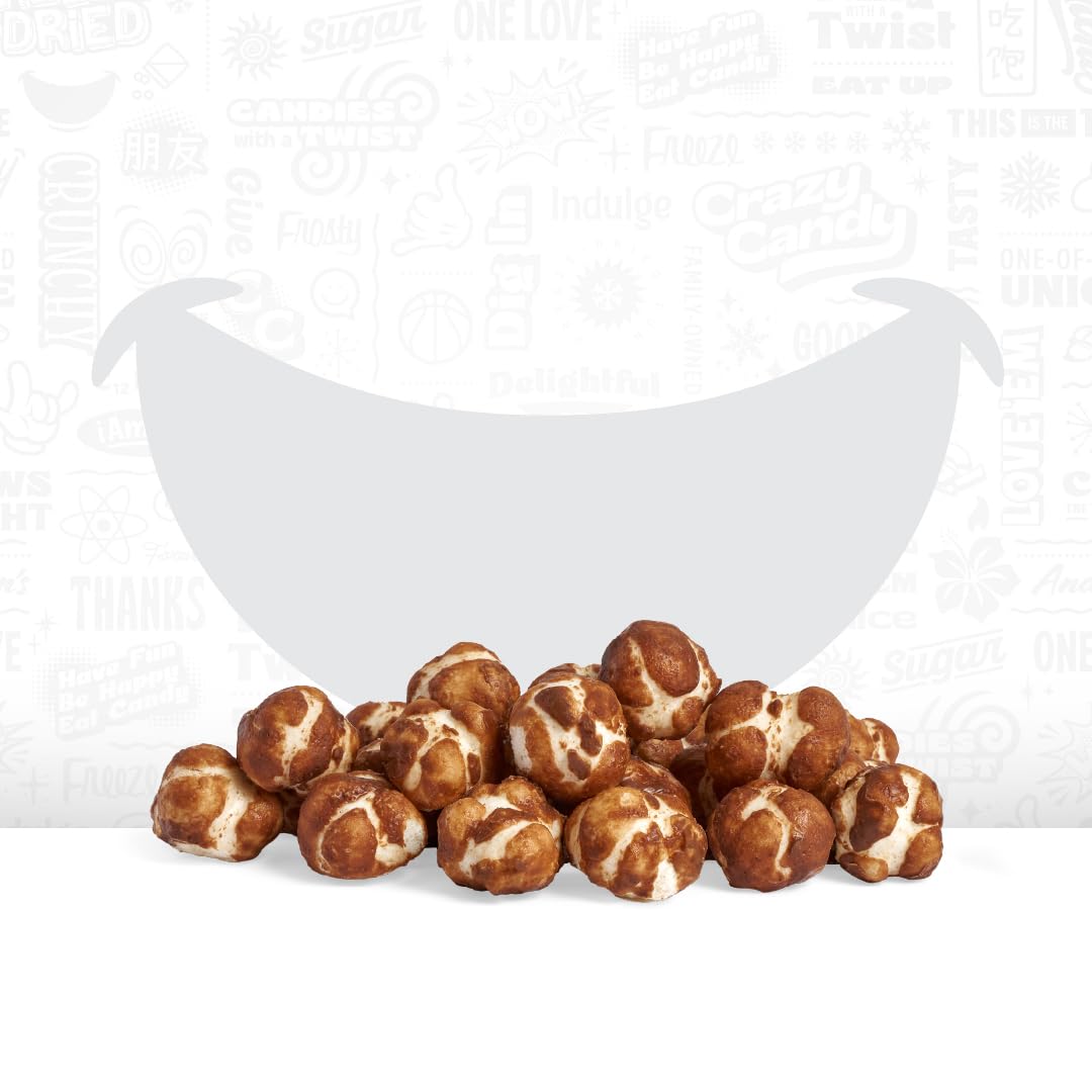 ANDERSENS Crazy Candy Freeze Dried Charleston Chew Vanilla Nougat Chocolate Covered Crispy Candy