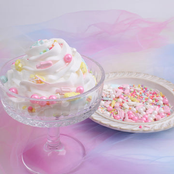 Summer Ice Cream Pastel Sprinkles, Multicolor Popsicle Sugar Baking Edible Cake Decorations Cookie Toppers And Birthday Party Su