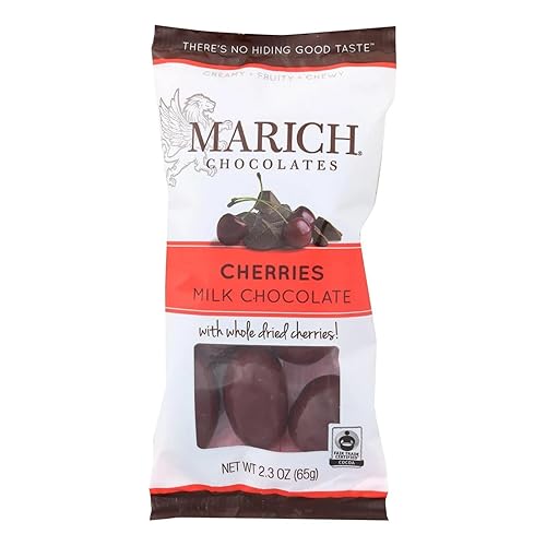 Marich Confectionery Milk Chocolate Cherries 2.3 Oz