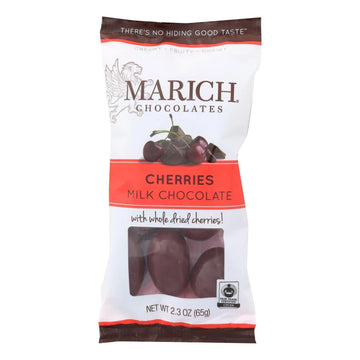 Marich Confectionery Milk Chocolate Cherries 2.3 Oz