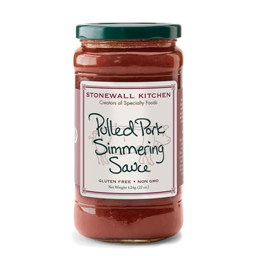 Stonewall Kitchen Pulled Pork Simmering Sauce, 21 Ounces, 1.31 Pound Pack, Red