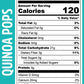 La Purita Puffed Quinoa Pops - Healthy Protein Cereal  Gluten-Free  Sugar-Free  Vegan Superfood  6.35 oz (Pack of 1)  Unflavored
