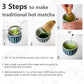 Wako Matcha  First Harvest enhanced Uji Ceremonial Grade Matcha Powder  For Cafe-Quality Hot/Iced Matcha and Latte  Pure Matcha Green Tea for your Daily Morning Boost  Authentic Japanese  Unsweetened  Gluten-Free  1.4 oz (40g)