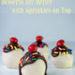 Rainbow Sprinkles | Bulk Sprinkles Rainbow Jimmies-1.5 LB in Resealable Container | Sprinkles for Cake Decorating, Ice Cream Top