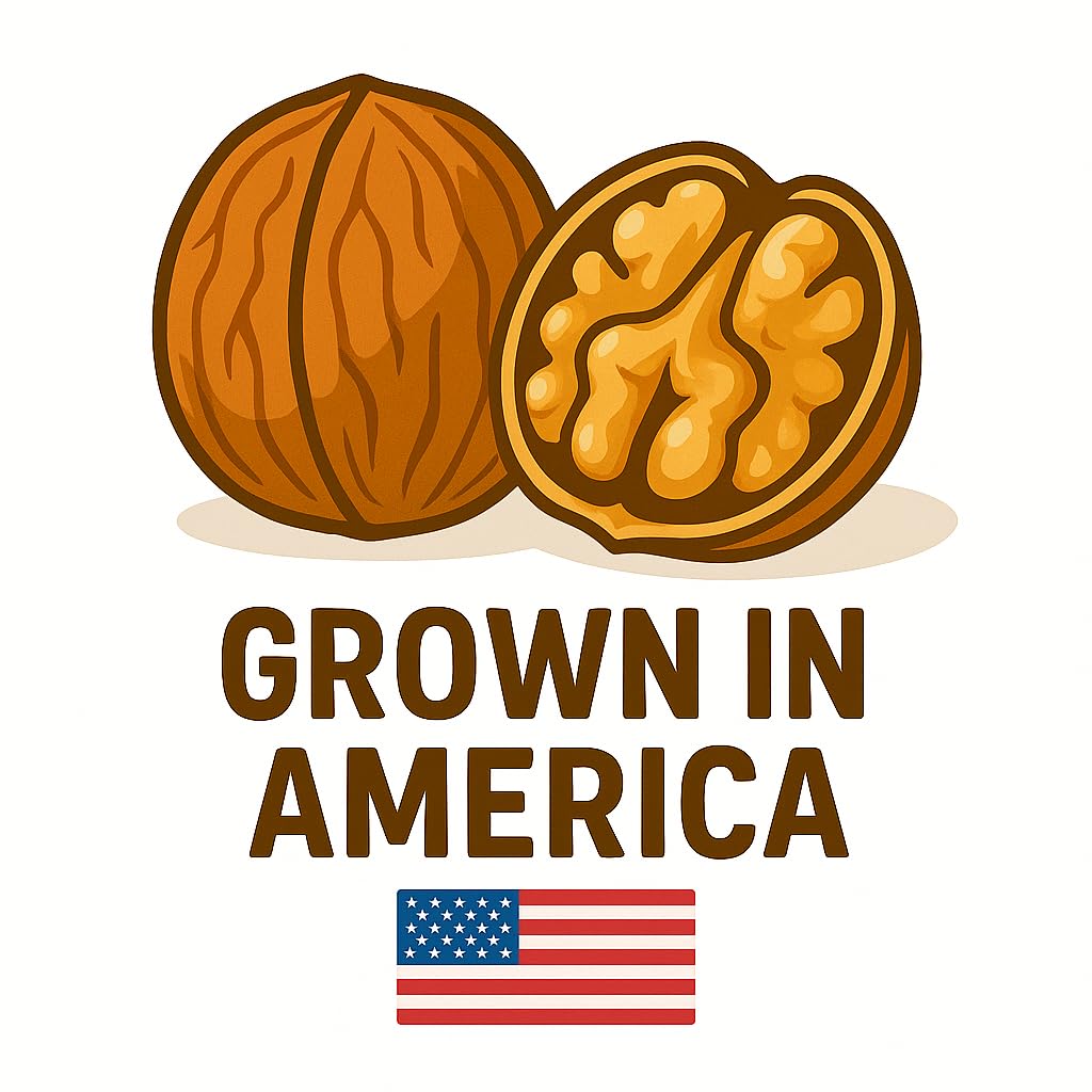 Crazy Nuts | California Grown Whole Walnuts In Shell, 1lb | Raw Walnuts Whole Bulk, Nuts in Shells for Squirrels