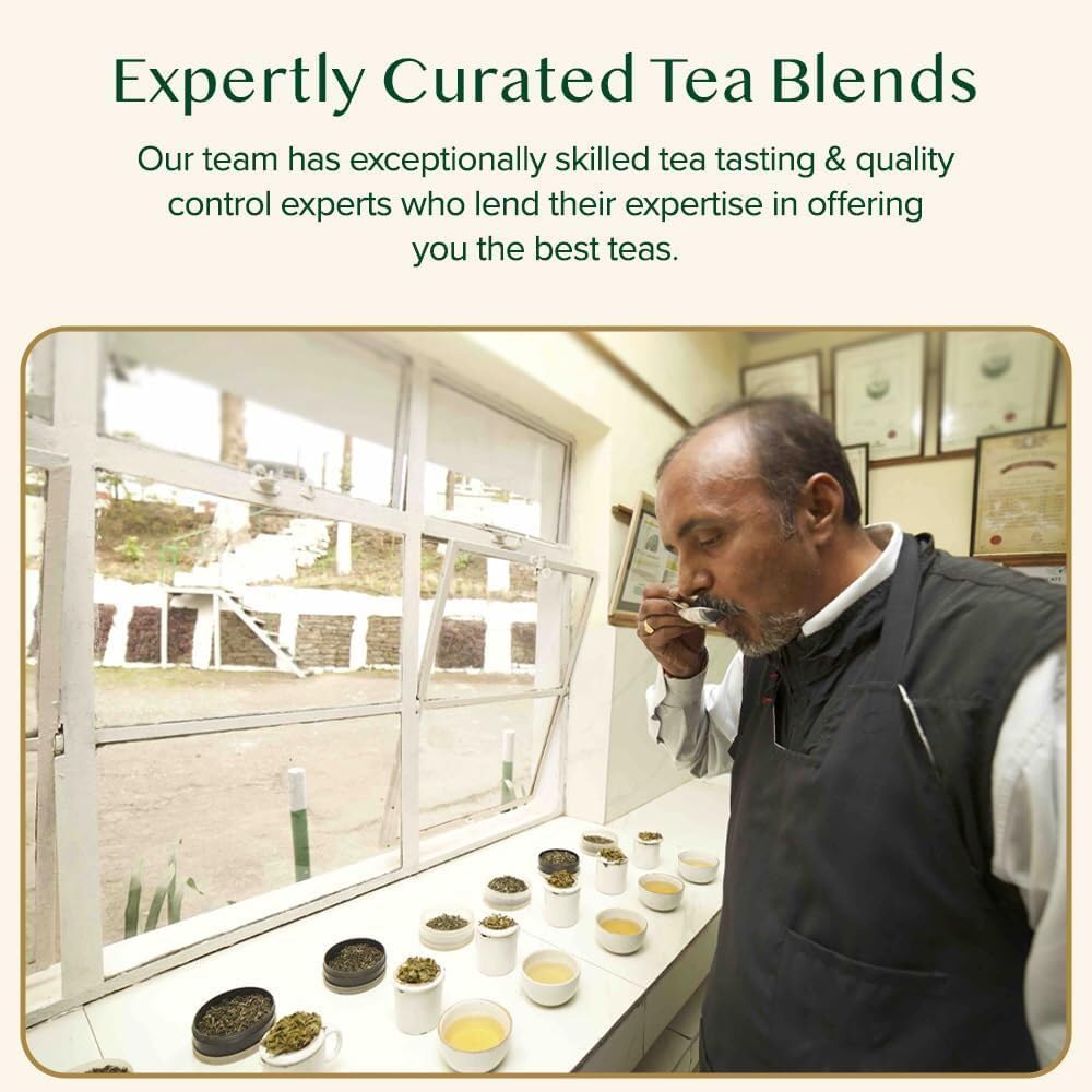 Vahdam, Green Tea Variety Pack Sampler Assortment (36 Pyramid Tea Bags, 6 Flavor) | Non-Gmo Project Verified Himalayan Green Tea With No Artificial Ingredients | Gifts For Women & Men