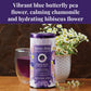 The Republic of Tea Beautifying Botanicals Beauty Sleep Chamomile Rose Herbal Tea Bags, 36 Count, Purple, Model 44540