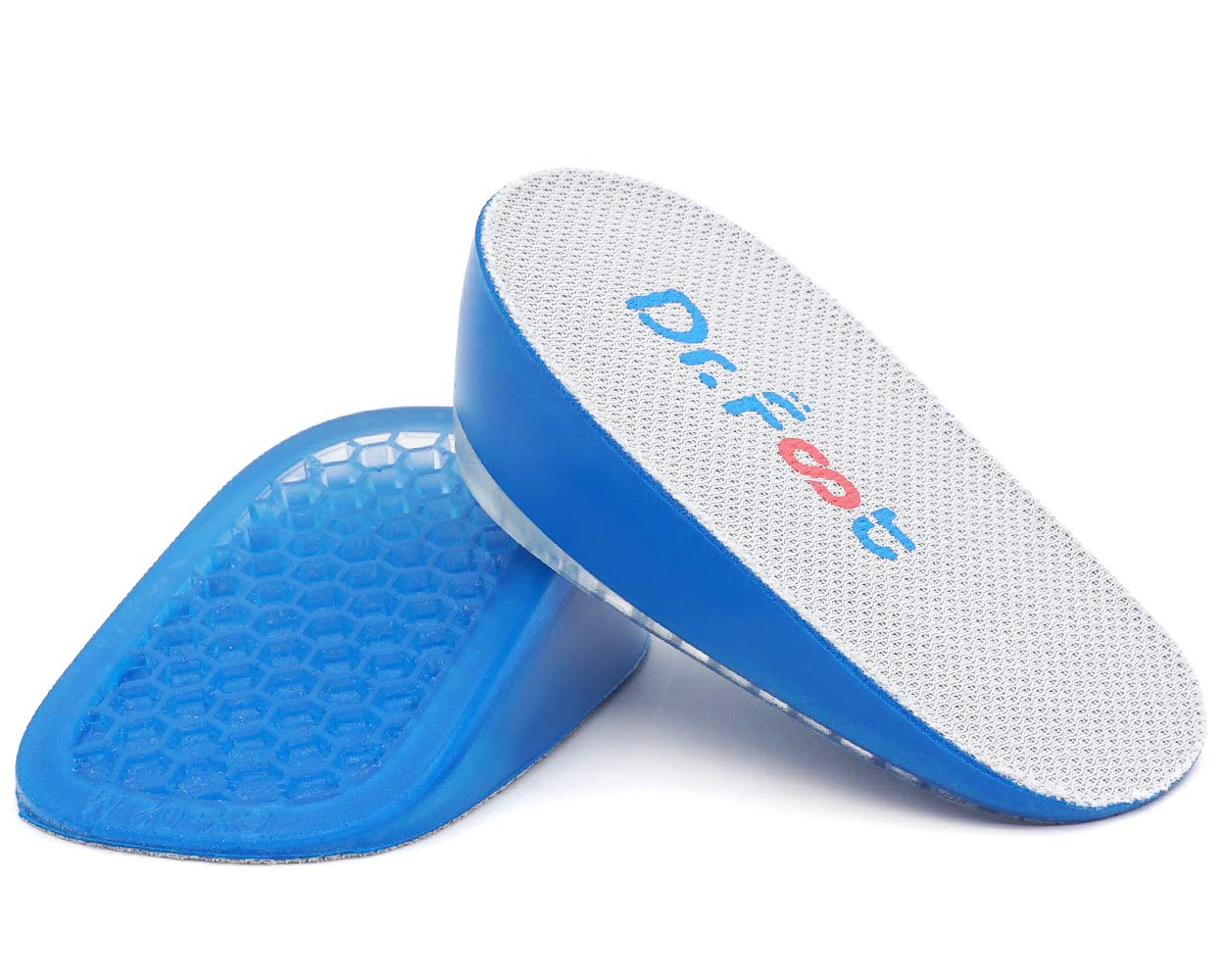 Dr. Foot'S Height Increase Inserts, Gel Heel Lift Insoles, Shoe Lifts Insoles For Leg Length Discrepancies (1.4'' Height)