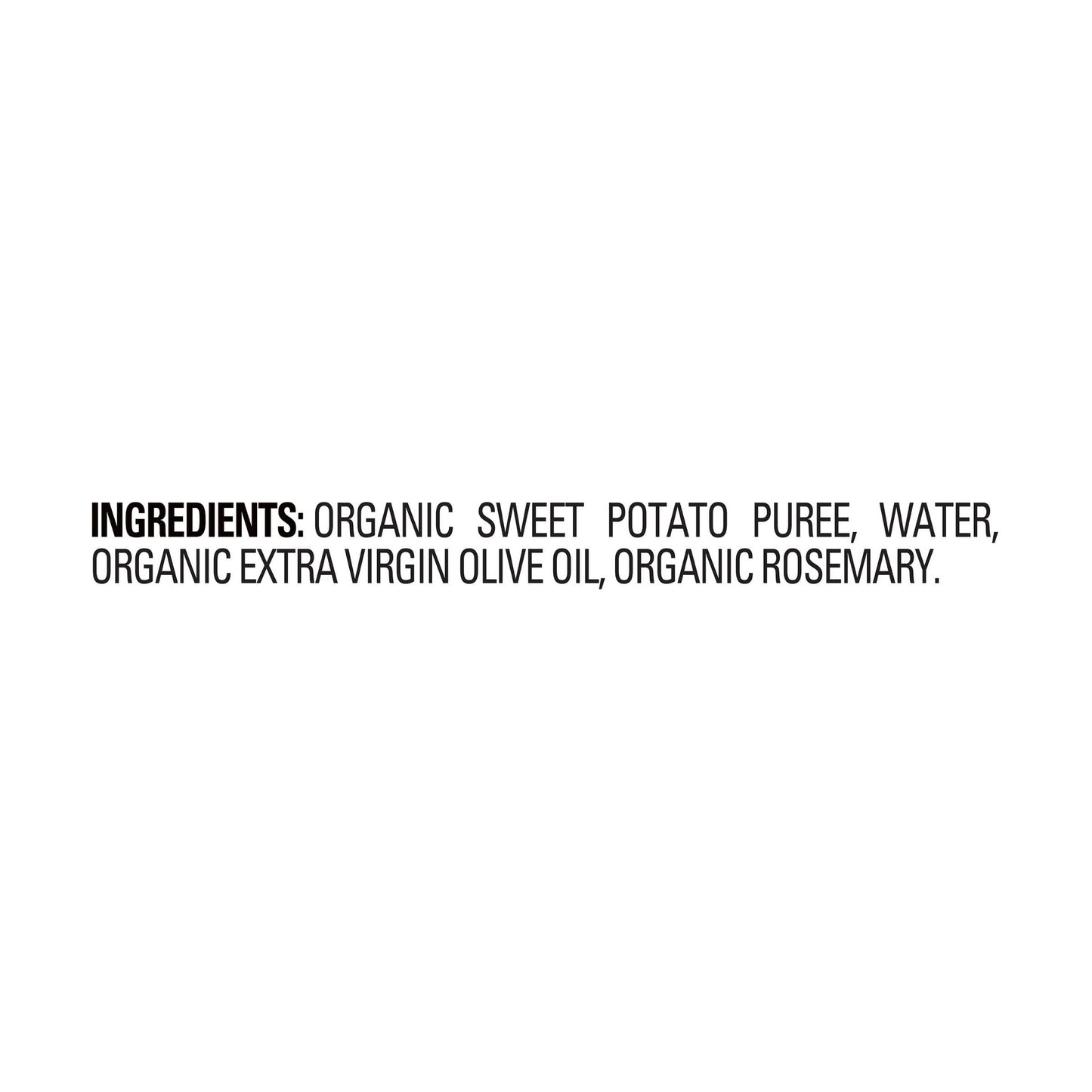 Happy Baby Organic Sweet Potatoes With Olive Oil & Rosemary Baby Food, 4 Oz
