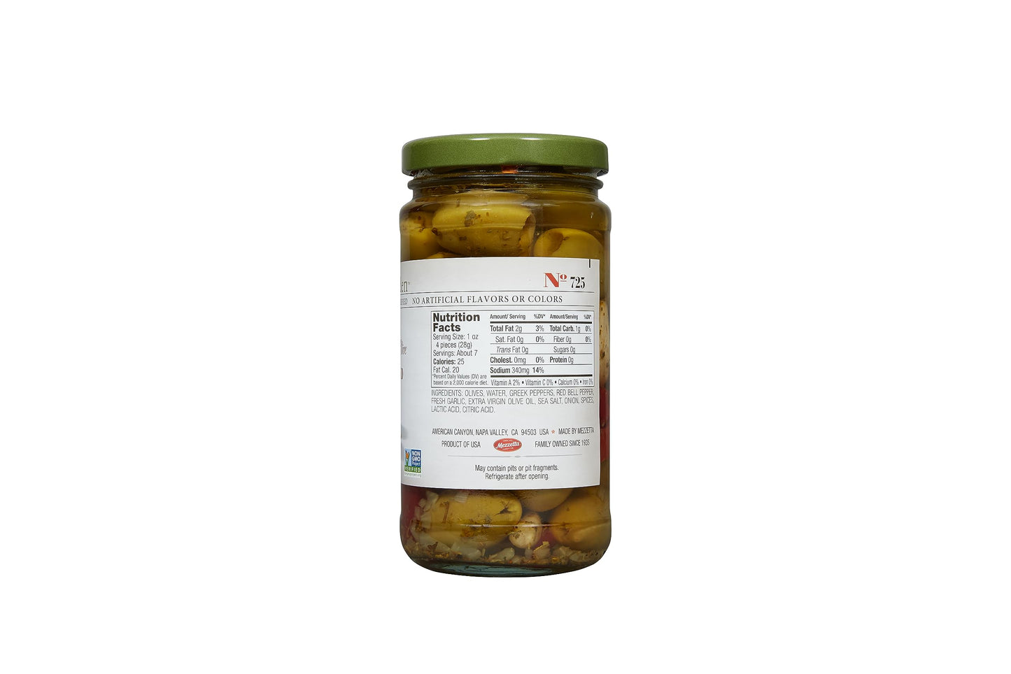 Jeff'S Garden Spicy Italian Olive Antipasto | Non-Gmo, Gluten Free, Keto, Vegan | 12 Fluid Ounce Jar (Pack Of 6)