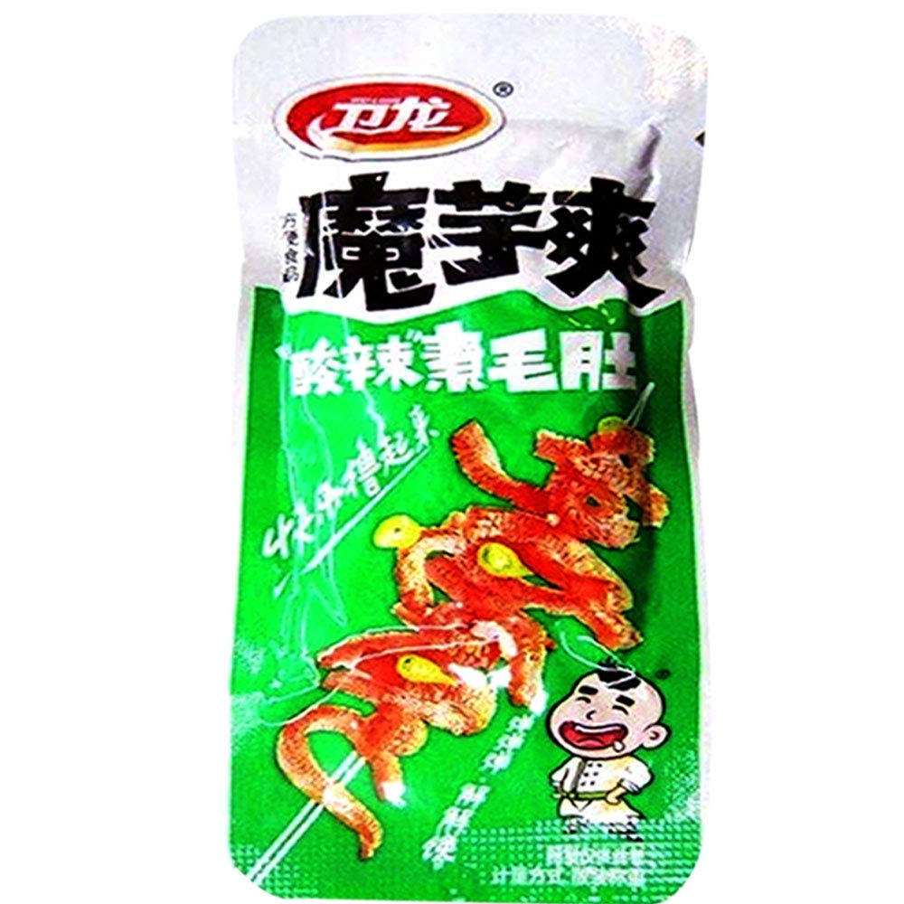 Wei Long Konjac Snacks, 20 Sachets / 360G (Hot & Sour)