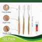 Hqslsund 50 Pack Disposable Toothbrushes With Toothpaste Individually Wrapped, Travel Toothbrush Kit, Hotel Toothbrushes Bulk Fo