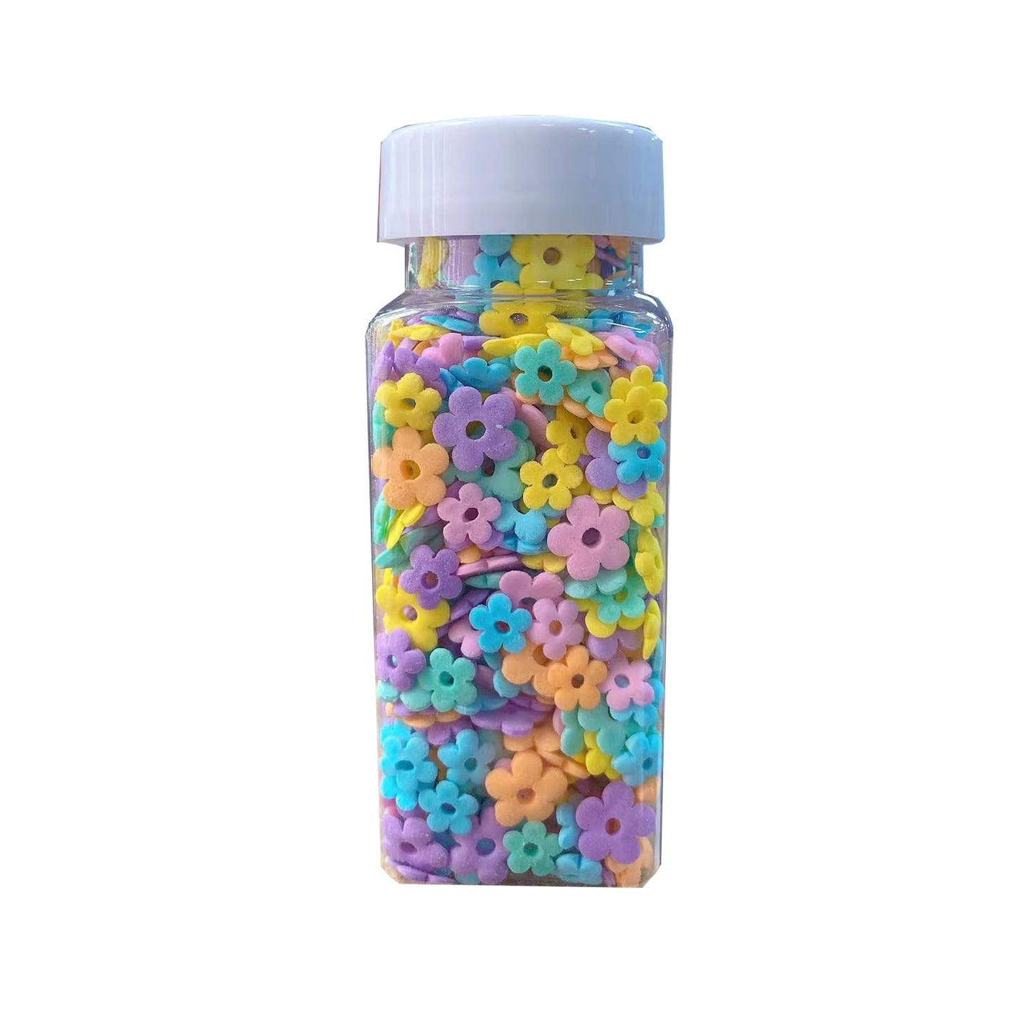 Sentovac Spring Flowers Sprinkles Edible For Cake Decorating Pastel Confetti Sprinkles Baking Cookie Cupcake Topper Ice Cream Do