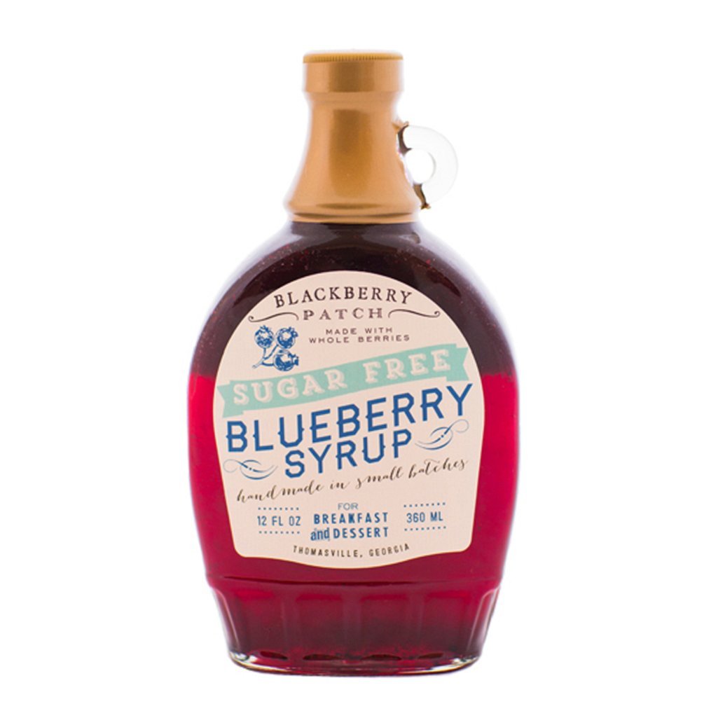 BLACKBERRY PATCH Ns Wild Blueberry Syrup, 12 OZ