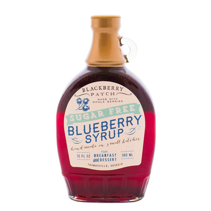 BLACKBERRY PATCH Ns Wild Blueberry Syrup, 12 OZ