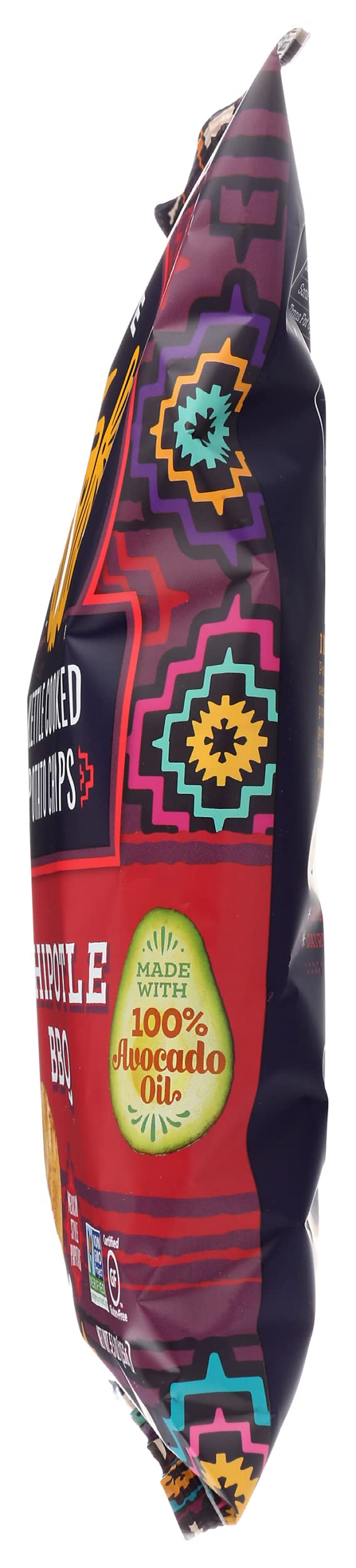 Siete Kettle Cooked Chipotle Bbq Potato Chips, Gluten Free, 5.5 Ounces (Pack Of 6)