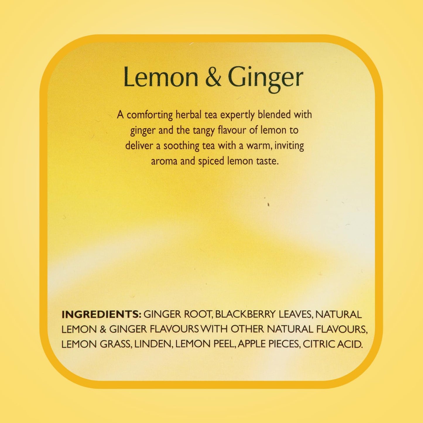 Twinings Lemon & Ginger Tea K-Cups - Naturally Caffeine-Free Herbal Tea, 12 Count, for Keurig