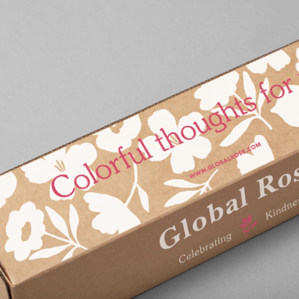GlobalRose 100 Red Roses Bouquet - Responsibly Sourced Roses Fresh Flowers - Hand-Picked Flowers Fresh Bouquet for Mothers Day  Birthday & Special Occasions (4 Bunches of 25 Stems)