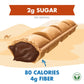 Crispy Dunes Vegan Dark Chocolate Wafer Sticks - Low-Calorie Snack With Dark Chocolate Cream Filling, 90 Calories, Non-Gmo, Preb