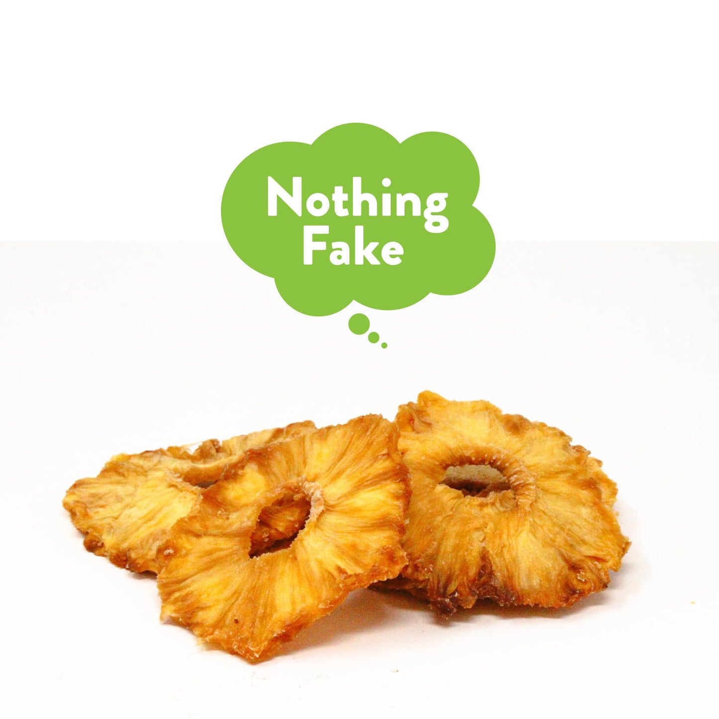 Fruit For Thought Dried Pineapple Snack Packs, 12 Ounce (Pack of 2), Ideal for Family, At Home, Work, or On The Go