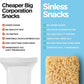 Sinless Snacks Marsh Mallow Krisp - Keto Cereal Bars - Gluten Free, Low Carb - 1.2 oz, 8 Count