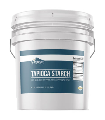 Earthborn Elements Tapioca Starch (3.5 Gallon) Resealable Bucket, Thickener