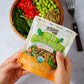 Beanvivo 6-Pack Salad Protein Booster - Organic Cooked Lentils & Quinoa With Garlic & Herbs, Delivering A Burst Of Taste And 10G